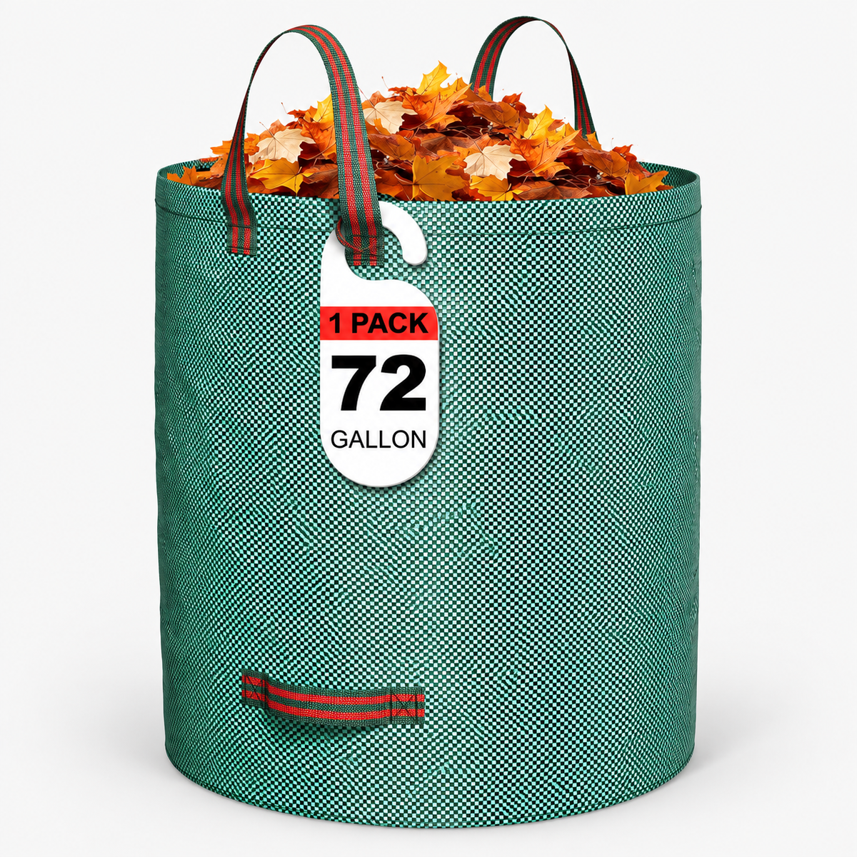 72-Gallon Reusable Garden Waste Bags – Heavy-Duty Self-Standing Yard Bags
