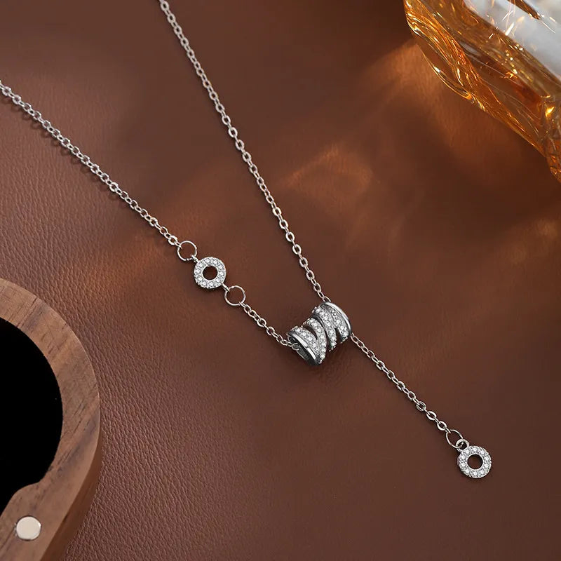 Ovalira® 999 Fine Silver Y-Necklace – Elegant Gift for Her