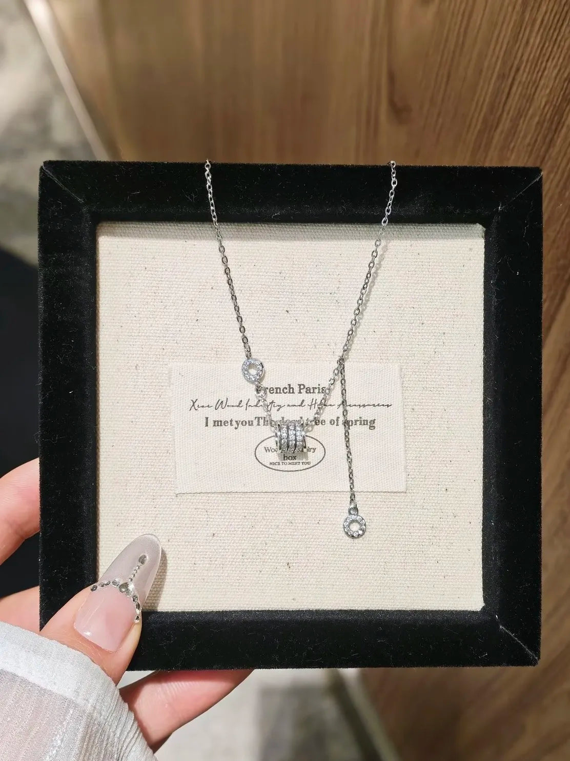 Ovalira® 999 Fine Silver Y-Necklace – Elegant Gift for Her