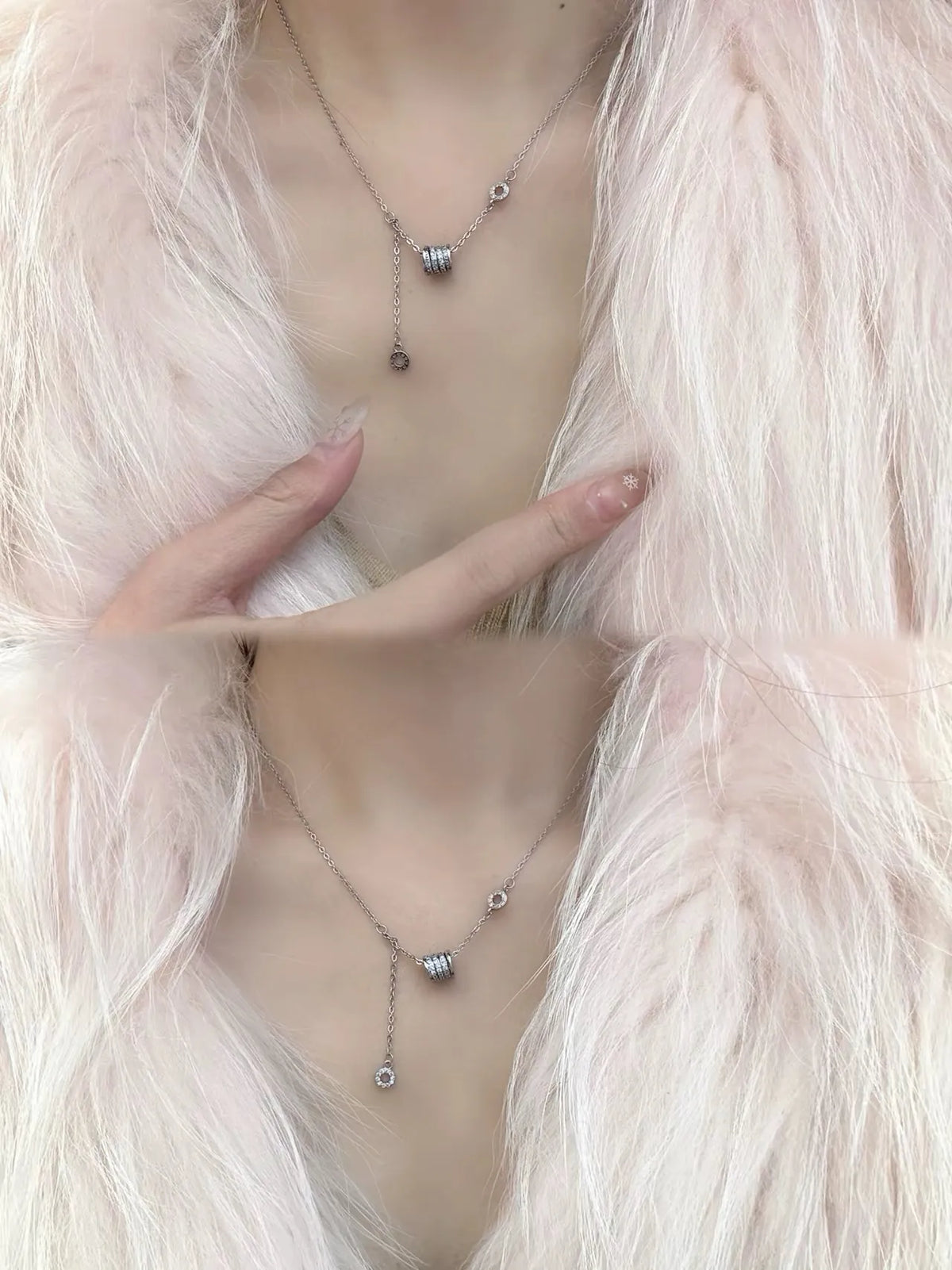 Ovalira® 999 Fine Silver Y-Necklace – Elegant Gift for Her