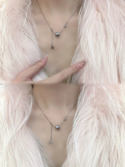 Ovalira® 999 Fine Silver Y-Necklace – Elegant Gift for Her