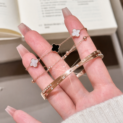 Ovalira® Lucky Clover Bracelet & Bangle