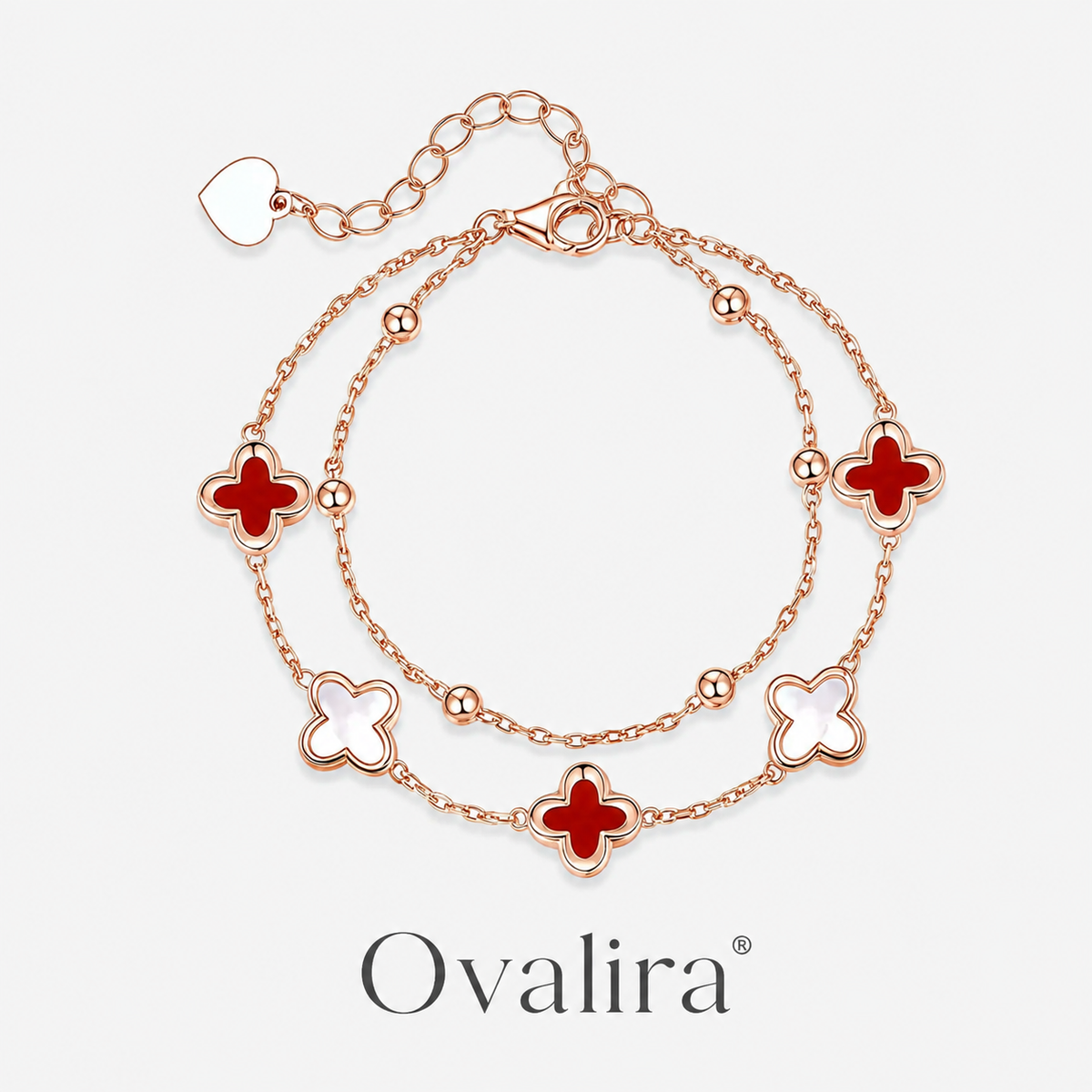Ovalira® Lucky Clover Bracelet & Bangle